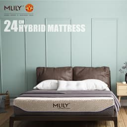 エムリリー ハイブリッドマットレスロゴ